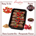 Torshi Seven Persian Lavashak Fruit Leather Roll – Original Iranian Sheet – Pomegranate Flavor With Tamarind Sauce Churan Chaat Masala Powder & Chilli Mili – Persian Snack Fruit Bar – Ready to Eat