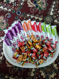 12 Pc Imista Sivas Fruity Bar Imli Mix Flavors / Lavashak Fruity Bar Delicious Original Imli Box Fruity Bar
