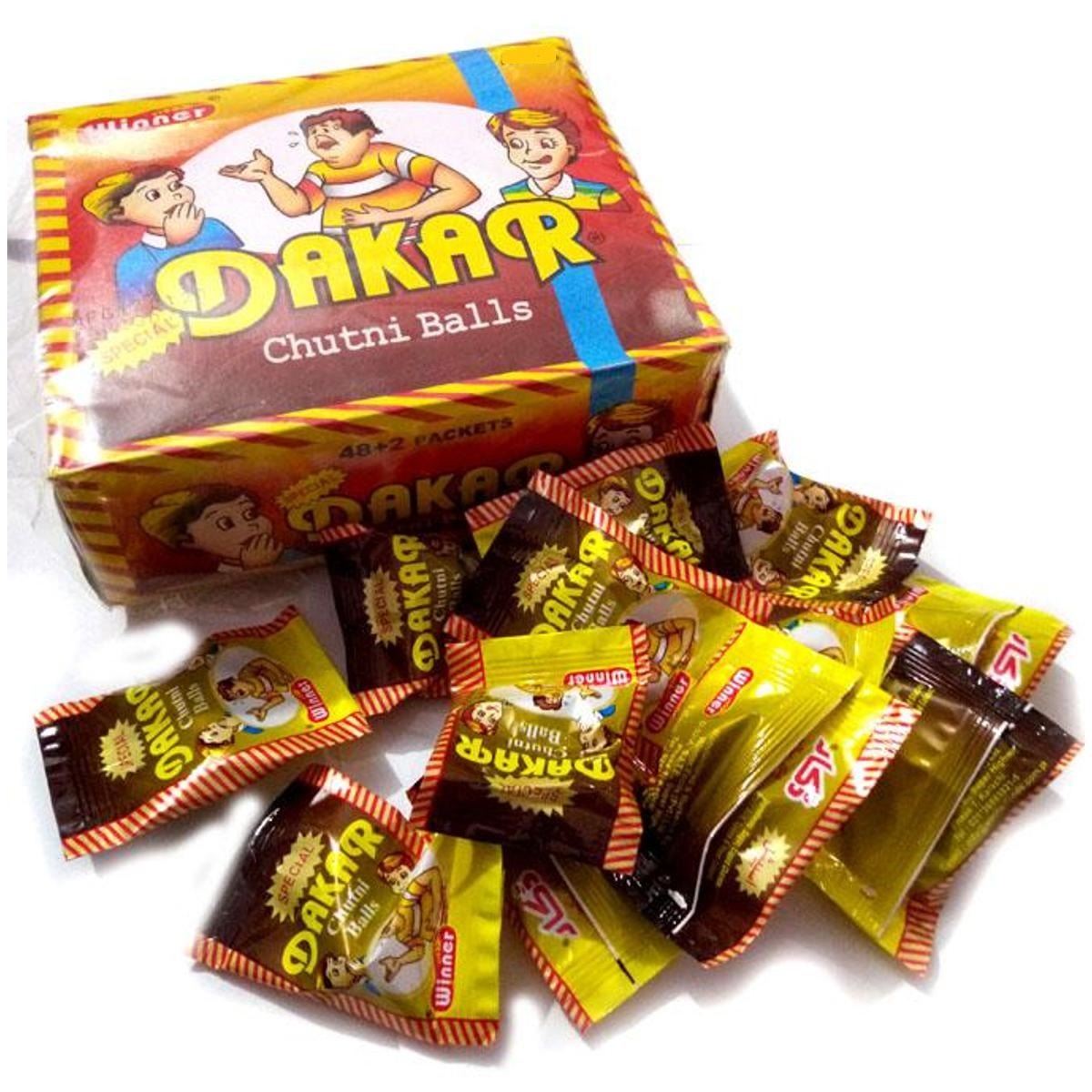 Box Of Dakar spicy chatni ball childhood delight (25 Pcs Box)