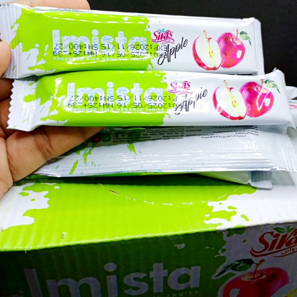 12 Pc Imista Sivas Fruity Bar Imli Mix Flavors / Lavashak Fruity Bar Delicious Original Imli Box Fruity Bar